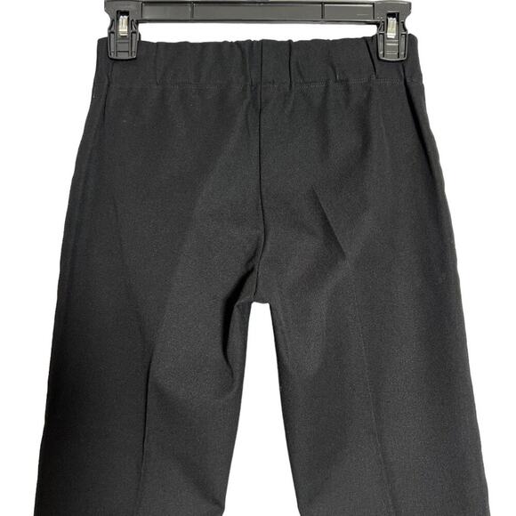 JOSEPH Gabardine Pull-On Slim Pant SIZE 36 US 4 Black Elastic Waist FRANCE - Picture 5 of 10